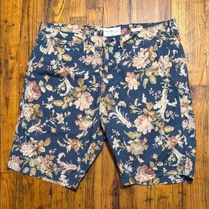 RALPH LAUREN Denim & Supply Men's‎ Floral Patterned Shorts 100% Cotton Size 36